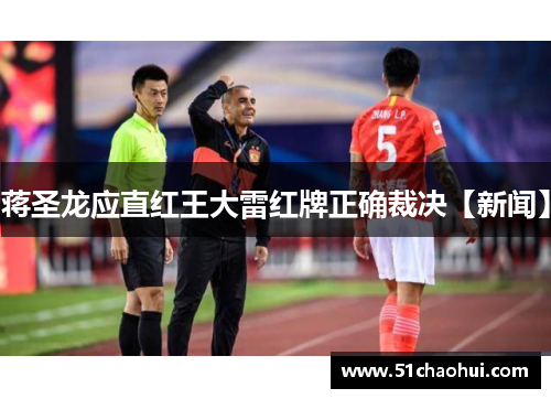 蒋圣龙应直红王大雷红牌正确裁决【新闻】